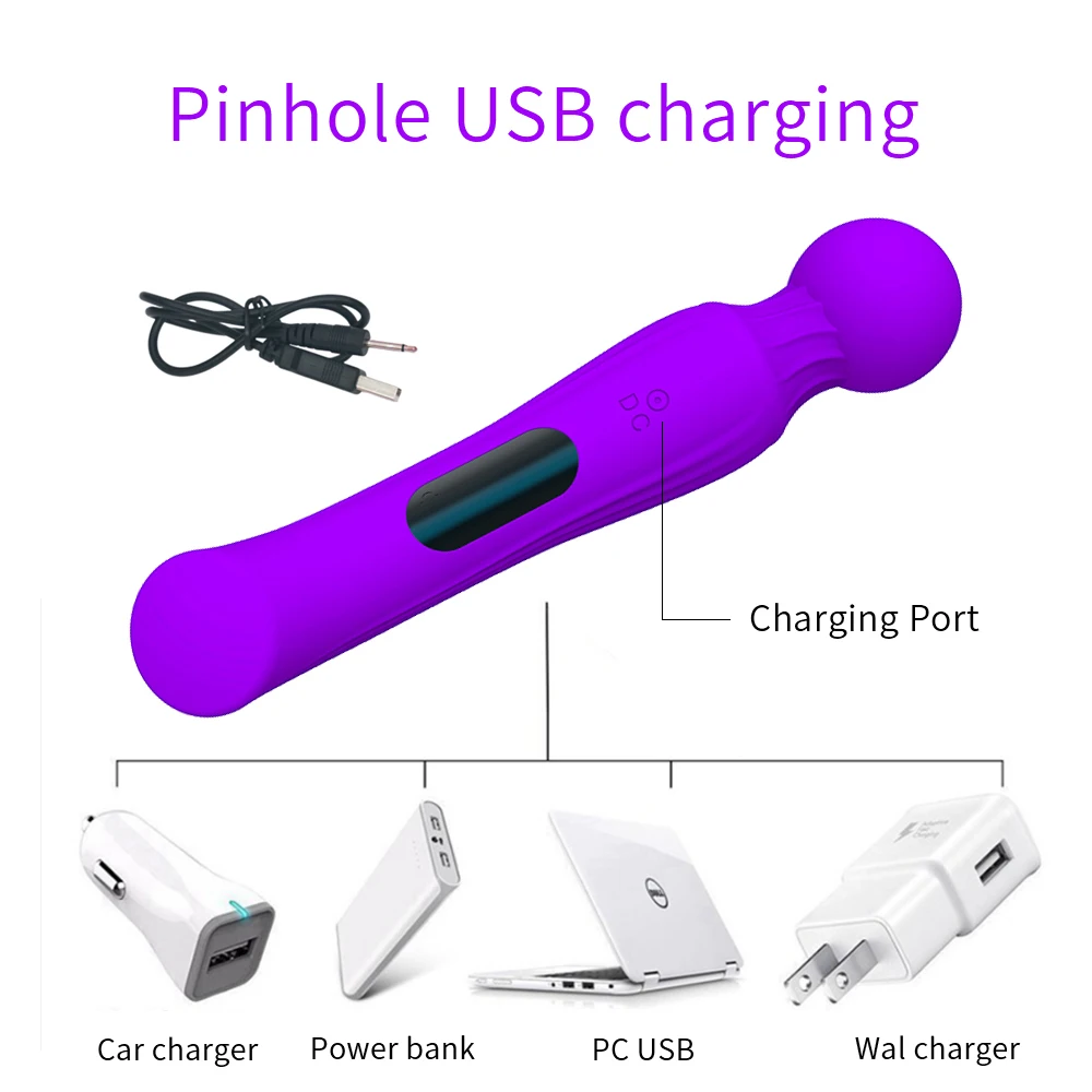 Ручные Вибраторы AV для женщин массажер тела Стимулятор клитора игрушки взрослых