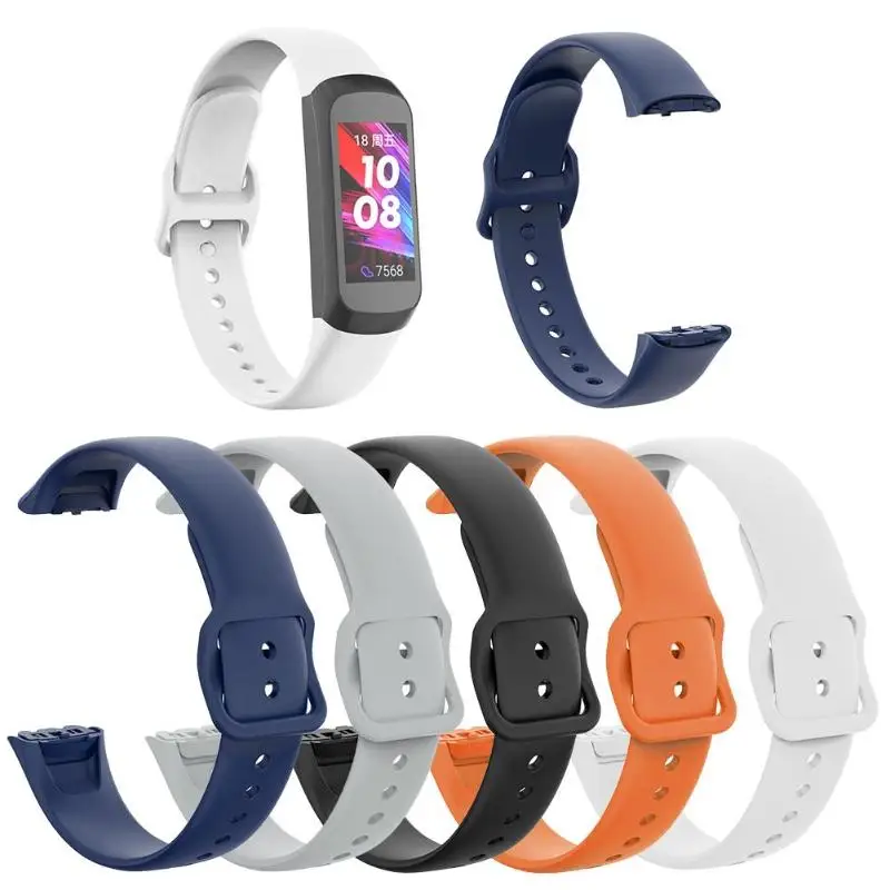 

ТПУ ремешок для наручных часов, браслет для samsung Galaxy Fit SM-R370, умный Браслет, ремешок для ремня, замена для Galaxy Fit SM-R370