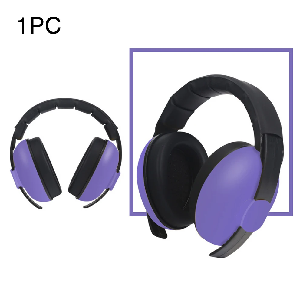

Ergonomic Light Weight Boys Girls Concert Noise Cancelling Adjustable Ear Hearing Protection Sleep Baby Earmuffs Sound Kids