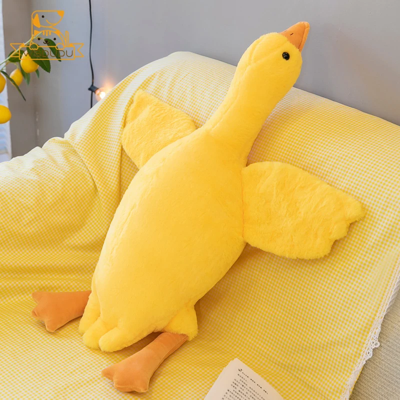 Большая подушка 120 см мягкая в виде утки куклы-животные Симпатичная плюшевая