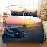 3d hot printed cars comforter bedding sets colorful duvet cover set fashion bed set for boys queen king fullsize