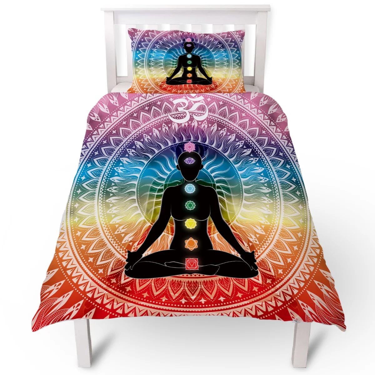 Индийская Йога Медитация дурмана Пододеяльник подушка чехол пододеяльник