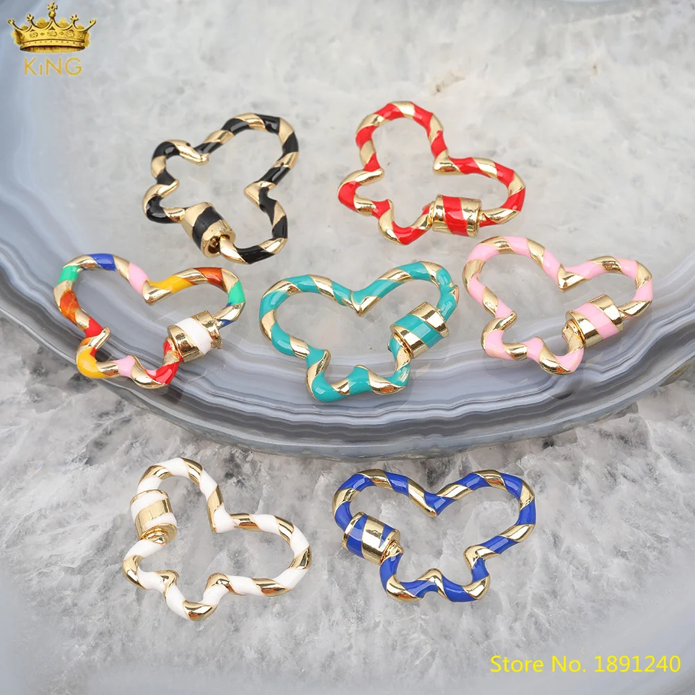 

10 шт., металлические застежки для браслетов, 26 х20 мм