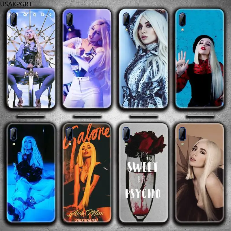

Ava Max Sweet But Psycho Phone Case For Vivo Y91c Y17 Y51 Y67 Y55 Y7s Y81S Y19 V17 vivos5