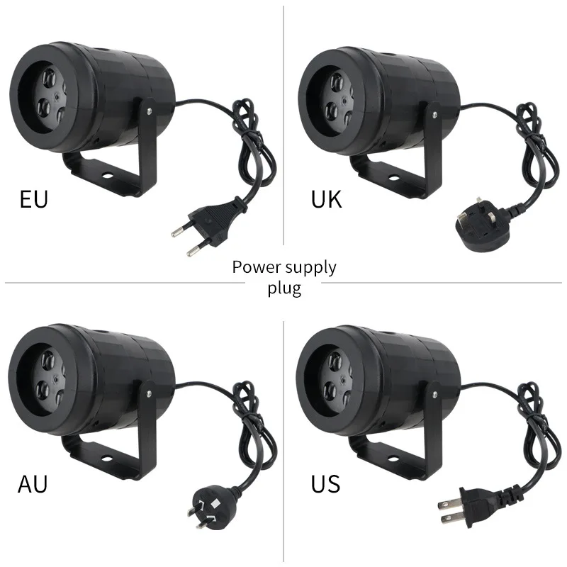 Светодиодный Рождественский светильник в виде снега проекционный Philipphi 12