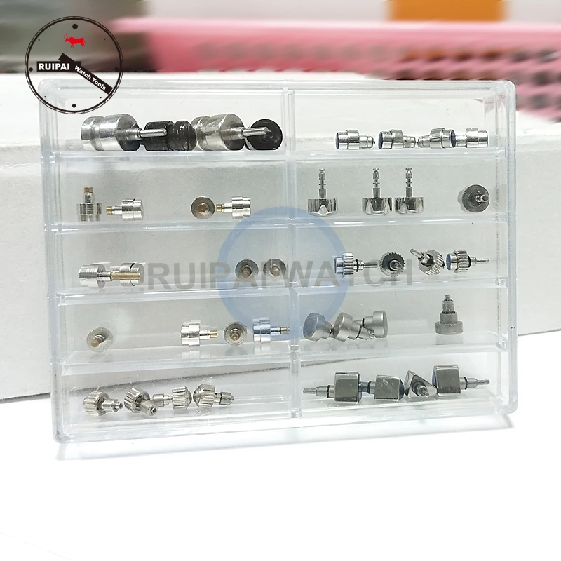 Комплект коронок из нержавеющей стали 50 шт./кор. коробка для часов пресс модель