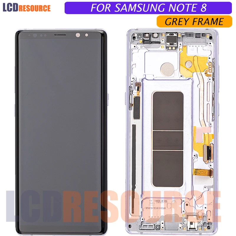 Pantalla t&aacute;ctil LCD con marco para Samsung Note 8, 6,30 ", N950F, N950U, N9508, N950D-3