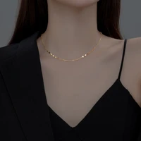 necklaces for women silver 925 jewelry on the neck 2021 chain female little love choker chain gold color family gifts