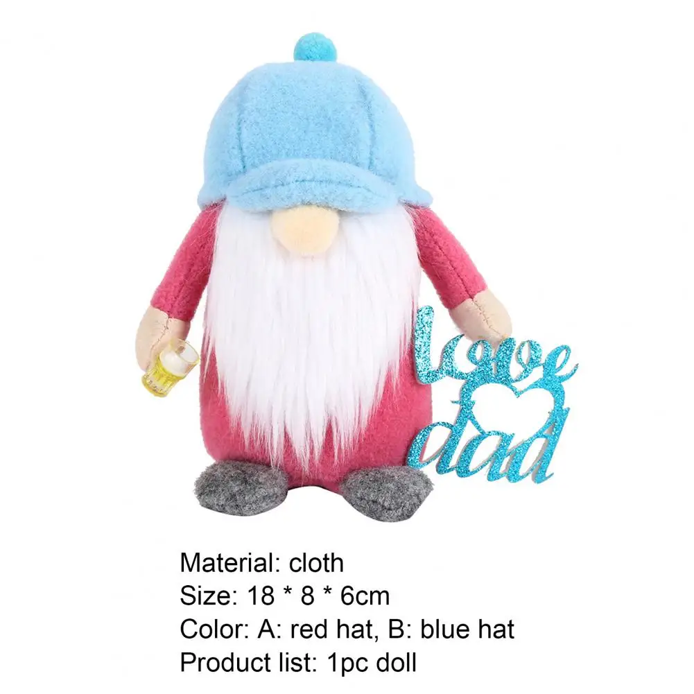 

Father's Day Gnomes Cute Plush Faceless Doll Home Decoration Faceless Doll Plush Dwarf Home Party Decorations Kids Toys