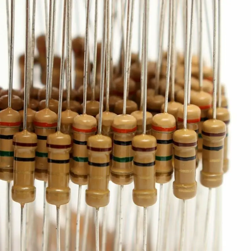 

300pcs/bag Resistor 1/2W Carbon Film Resistor Capacitor Classification Kit