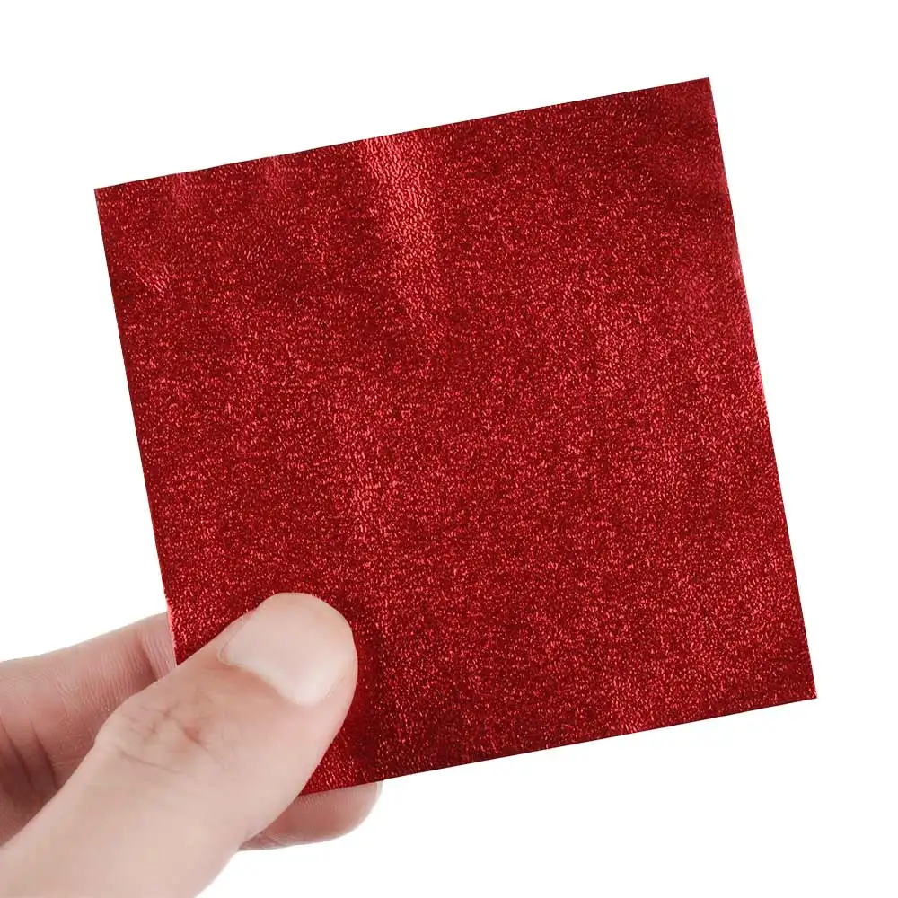 100 шт. алюминиевая фольга конфета шоколадное печенье жестяная оберточная бумага