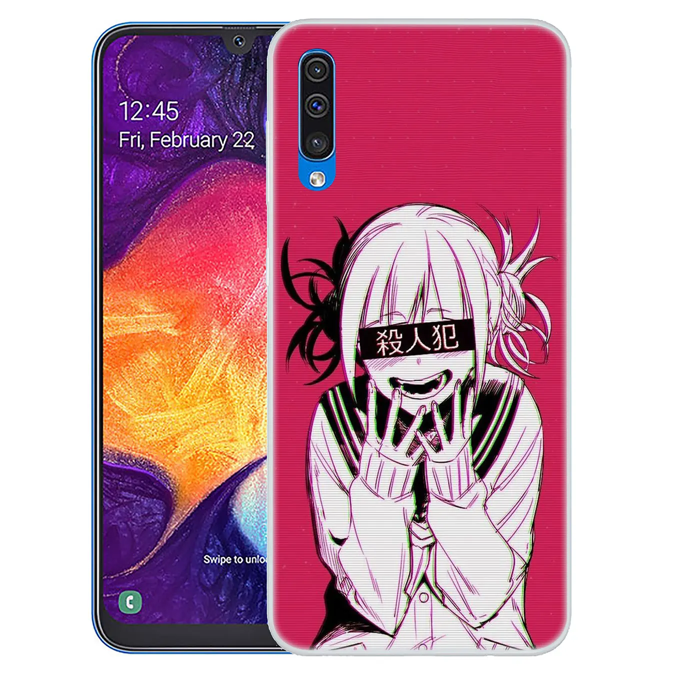 9 Химико Тога Boku без герой чехол для телефона аниме для samsung Galaxy A10 A20 A30 A40 A50 A60 A70 M10 M20 M30 M40 A20e крышка - Цвет: 9