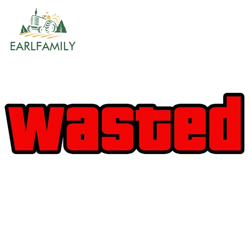 

EARLFAMILY 13 см x 3,5 см для красного потерянного логотипа, забавные автомобильные наклейки, устойчивые к царапинам, водонепроницаемая наклейка, у...