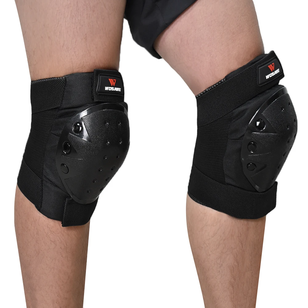 kneepads ML309-HX WOSAWE наколенники для взрослых, защитные наколенники, подтяжки, поддержка, защита, Спортивная безопасность, скейтборд, лыжи, Мотокросс, мотоцикл, наколенники - Цвет: kneepads ML309-HX