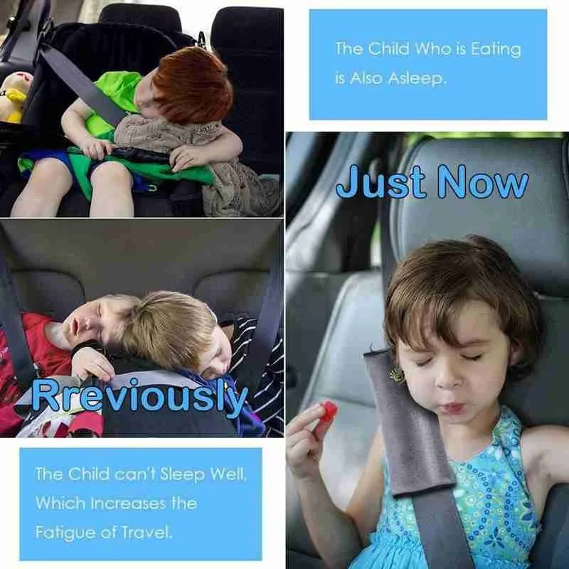 

1 Piece Of Car Seat Belt Shoulder Protector Car Seat Plush Shoulder Infant Baby Protector Cartoon Car Child Pillow Shoulder M7U5