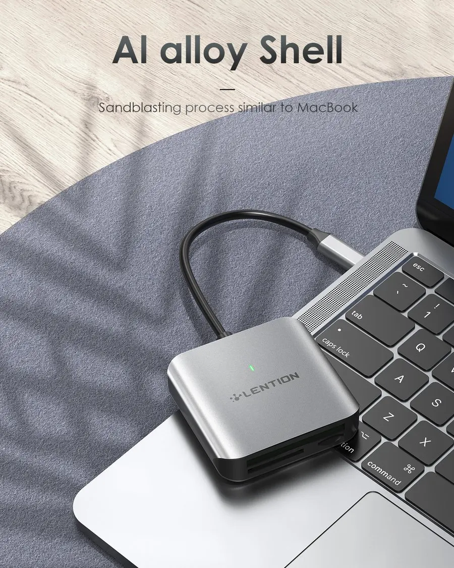 Кардридер USB C/SD/Micro SD/ CF адаптер для карт SD 3 0 2020-2016 MacBook Pro 13/15/16 Samsung S20/S10/S9/S8/Plus |