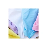 width 72 solid color simple comfortable combed cotton terry fabric by the half yard for t shirt jacket skirt material