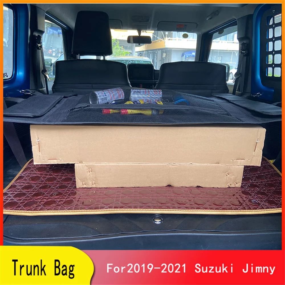 

Car Cover Trunk Cargo Storage Bag Accessories With Screws for Suzuki Jimny 2019 2020 2021