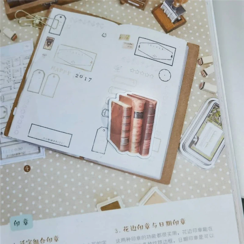 22 шт./упак. Kawaii водонепроницаемые ежедневные Декоративные Канцтовары из ПВХ