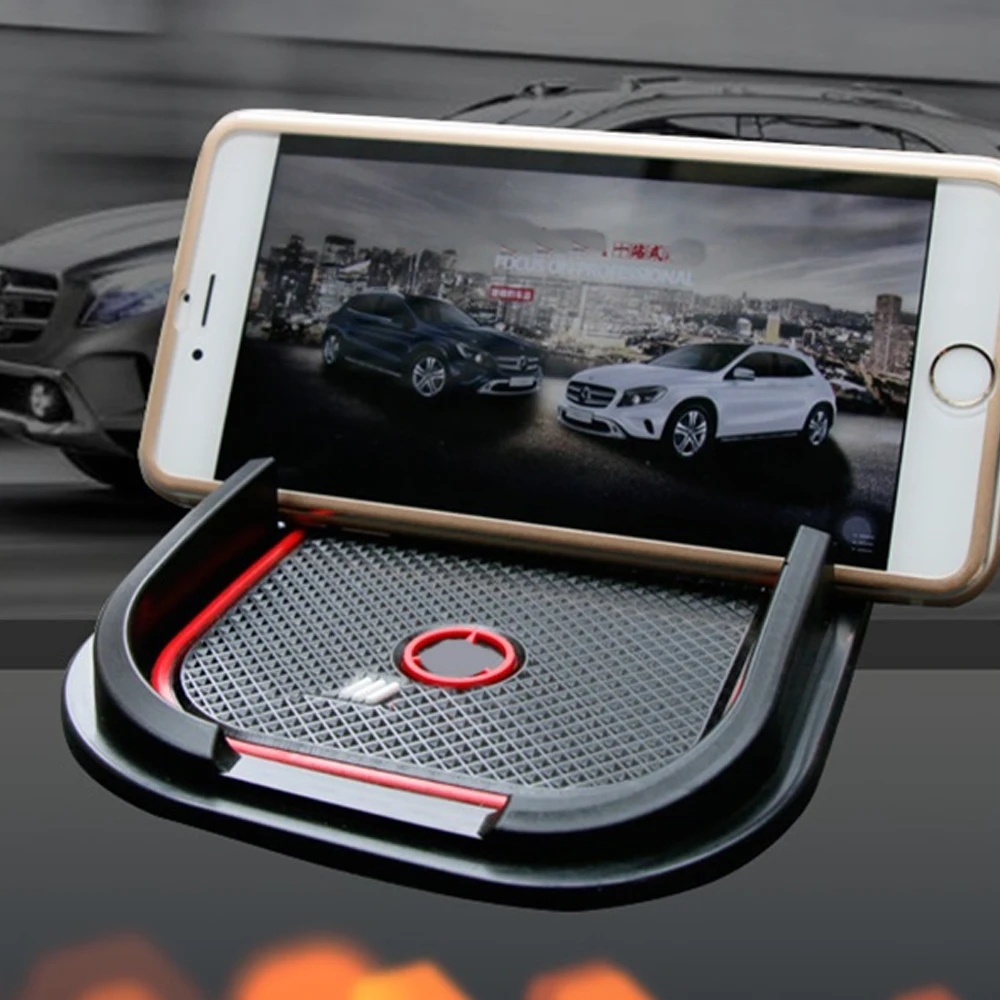 Автомобильный нескользящий коврик carманgo держатель на мобильный телефон для