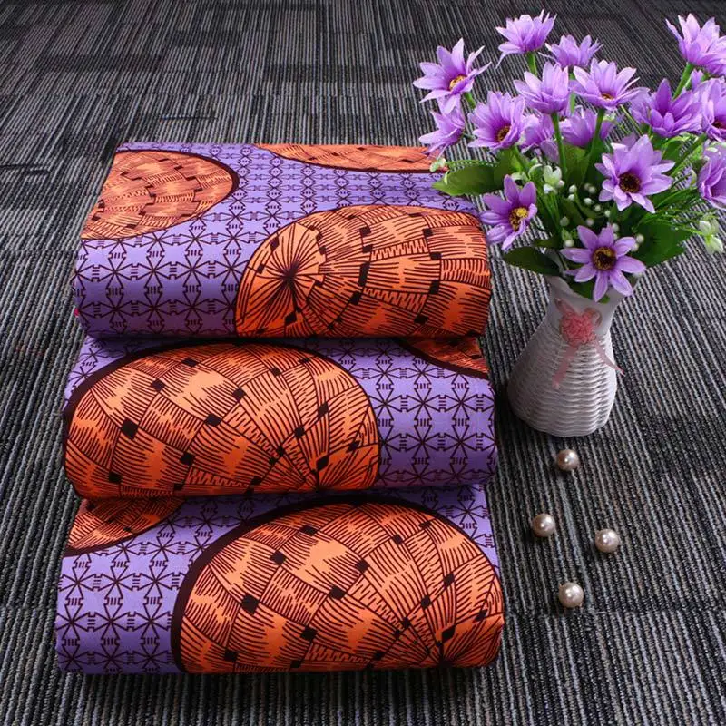 Chzimade 1 ярд африканская Анкара настоящая восковая печать Ткань Высокое качество