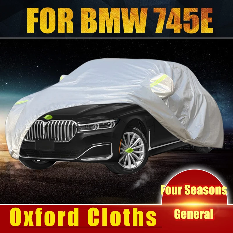 Waterproof full car covers Outdoor Sunshade Dustproof Snow For BMW 745E 2021 Accessories