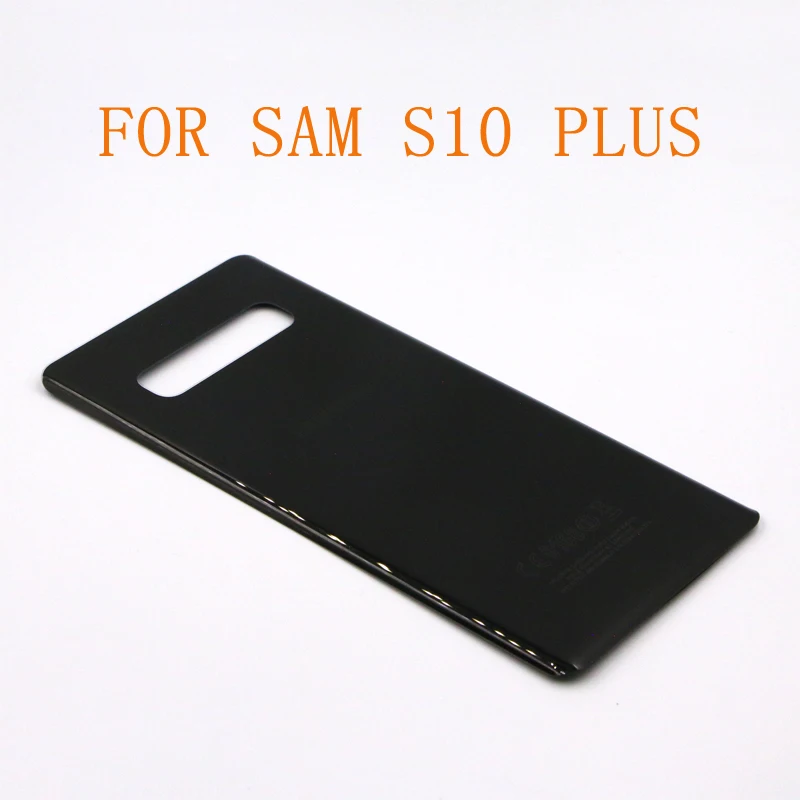 Electermi 10 шт. БЕСПЛАТНАЯ ДОСТАВКА S10 plus + задняя крышка корпуса батарея настоящая