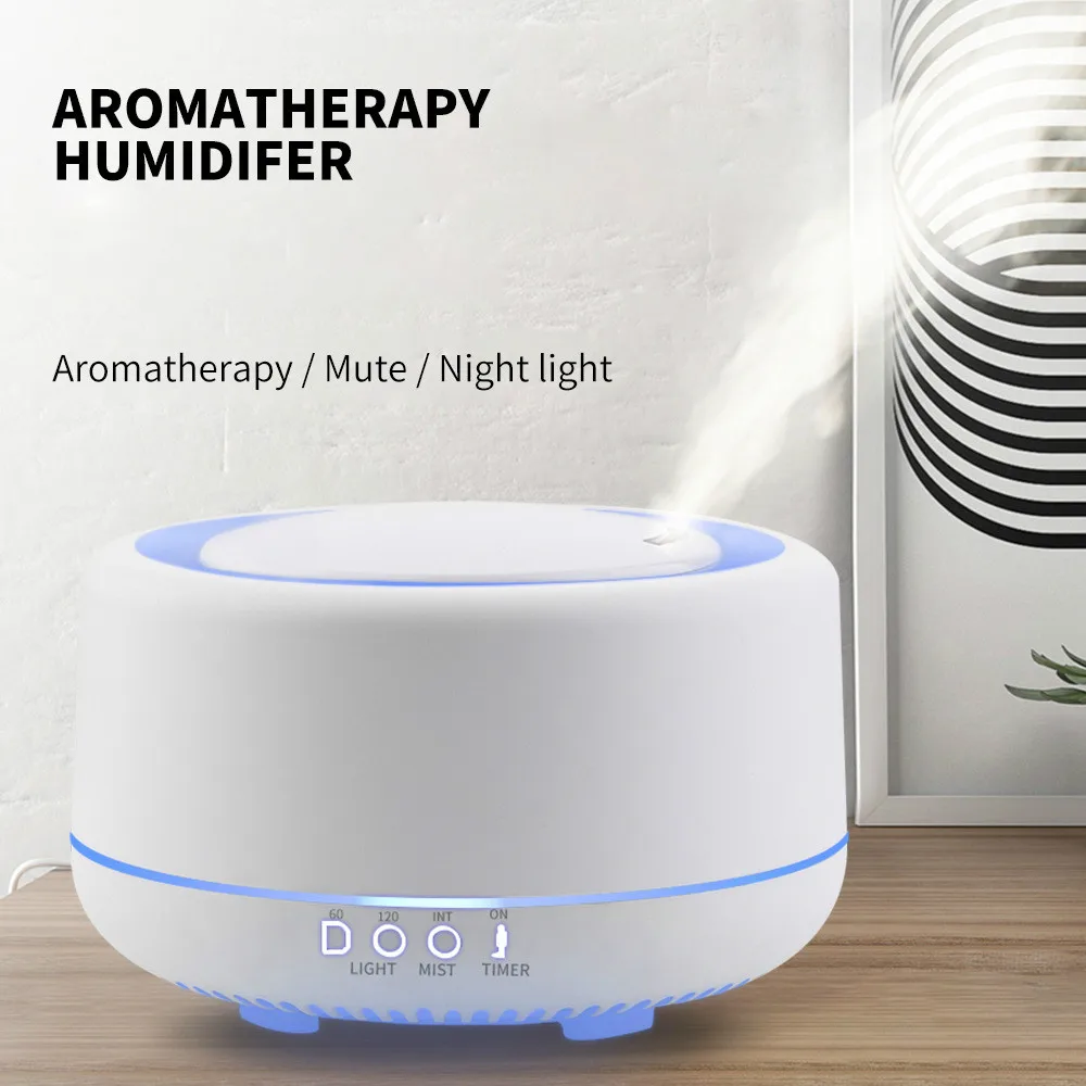 Ультразвуковой увлажнитель воздуха 700 мл аромараспылитель эфирных масел с Led