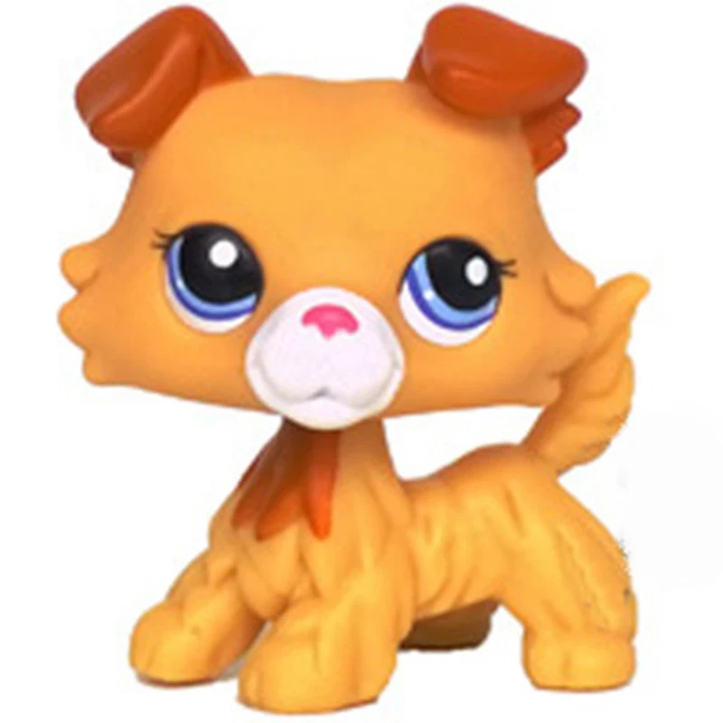 LPS pet shop игрушки собаки мини милые короткие волосы черный розовый котенок кошка