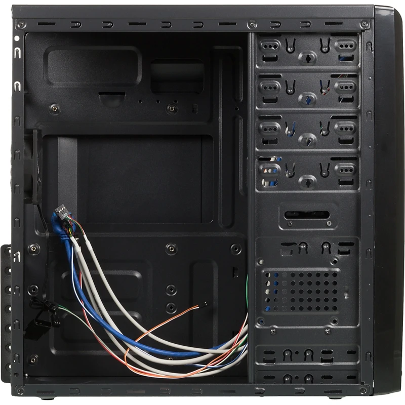 Корпус Aerocool CS-1101 черный без БП ATX 2x120mm 1x140mm 2xUSB2.0 1xUSB3.0 audio | Компьютеры и офис
