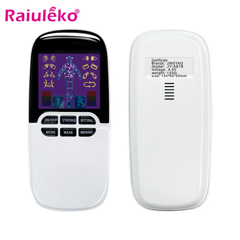 Двухканальный акупунктурный Электрический терапевтический массажер стимулятор