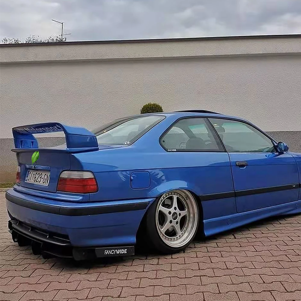 Автомобильный спойлер на крышку багажника для BMW E36 M3 GT Style задний из АБС-пластика