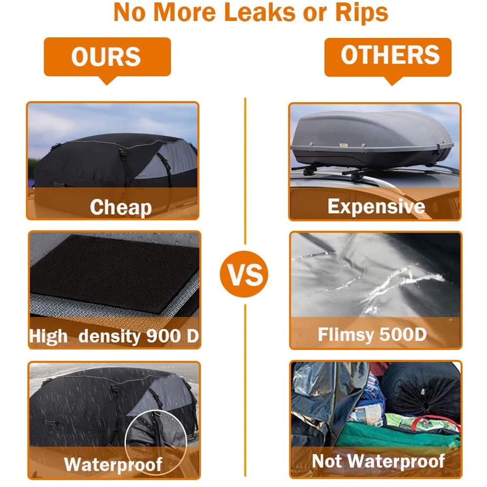 Автомобильный багажник на крыше мешками грузовой перевозчик Универсальный