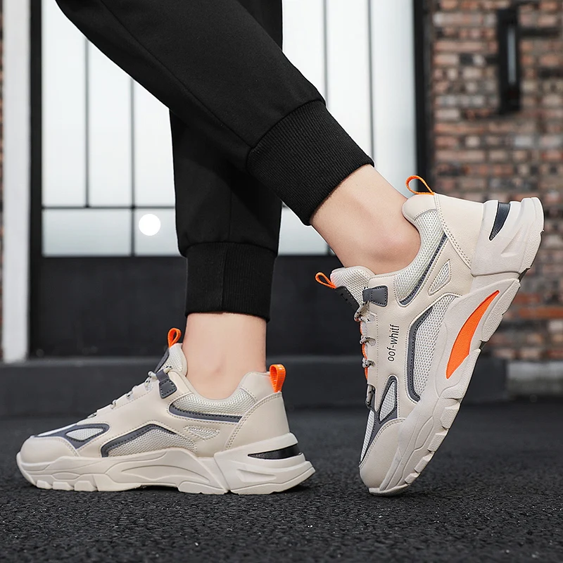 

Unisex Running Shoes Plus Size 35-45 Breathable Dad chunky Sneakers Women Light Casual Physical training Gym Shoes Zapatos Mujer