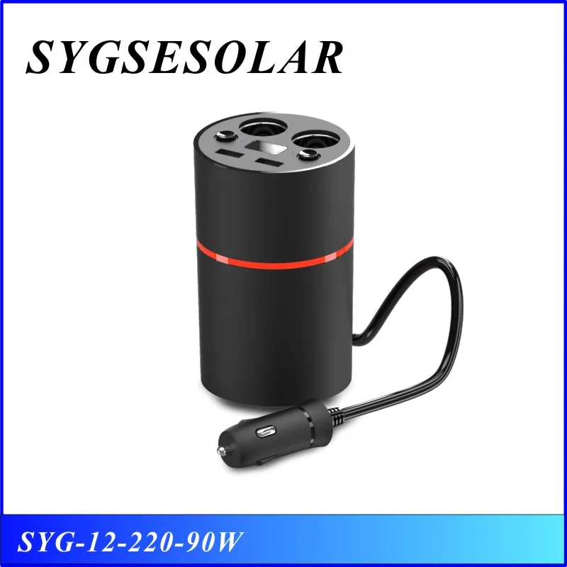 Инновационный автомобильный инвертор 12 В 220 модифицированный синусоидальный с