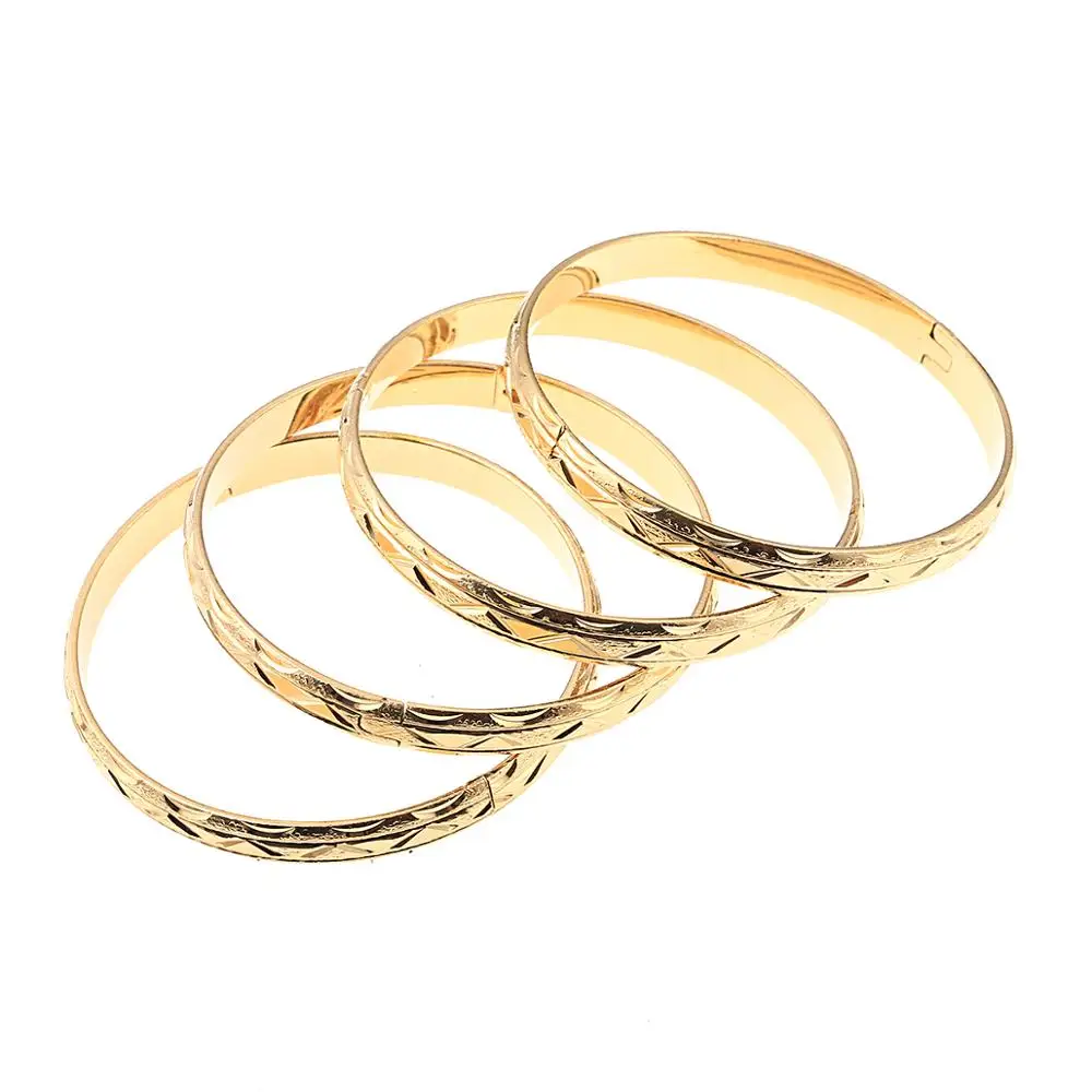 Медные золотистого цвета модные браслеты для женщин африканские арабские