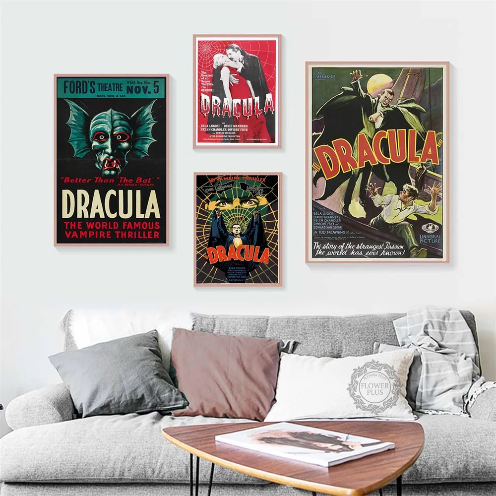 Классические Современные Декоративные постеры из фильма Дракула украшение для