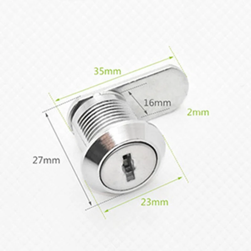 

16/20/25/30mm Door Lock Countertops Safety Parts Glass Cabinet Showcase Lock Sliding Push Locks For Furniture Hardware