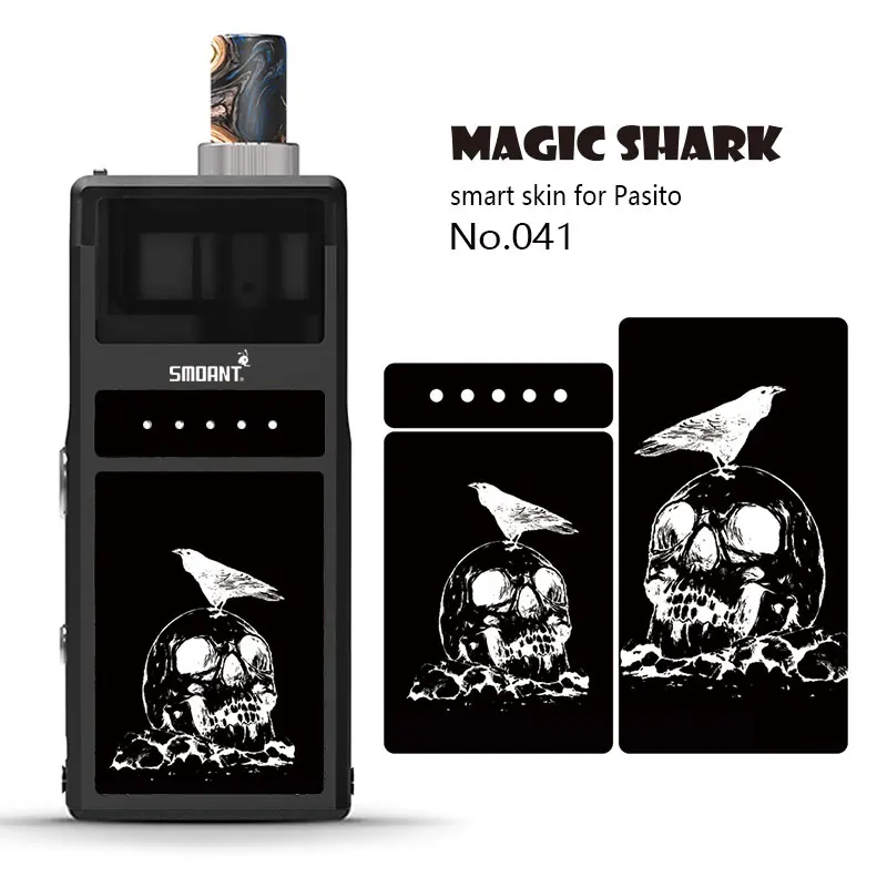 Magic Shark Fur ME + YOU Ультратонкий чехол с принтом черепа и камня защитная пленка