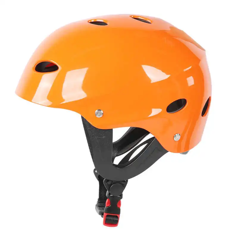 

Защитный шлем, легкий, оранжевый, дышащий, для скалолазания, спасения, рафтинга, водные виды спорта, серфинг
