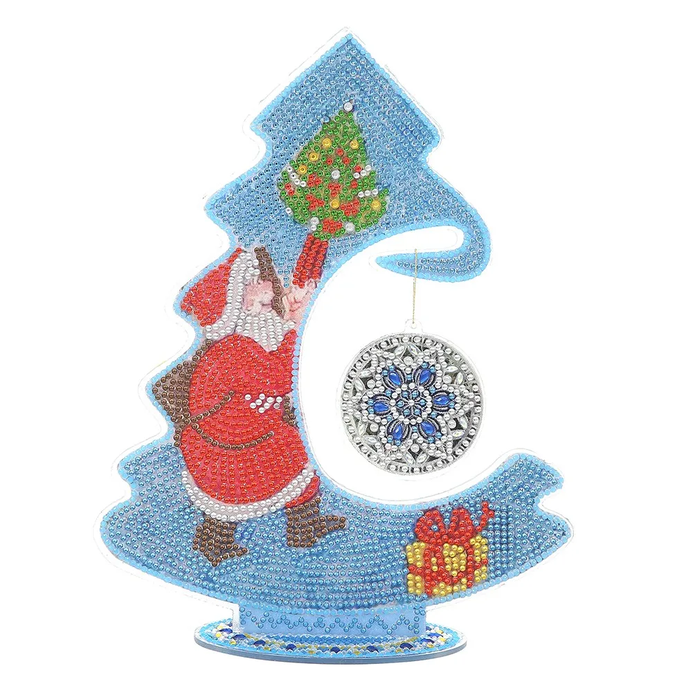 

1 Set X Diamond 29*22cm Painting Acrylic Board DIY 5D Crystal Christmas Tree Craft Kit Home Ornaments Gifts