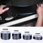 Автомобильная дверь из углеродного волокна, искусственная Защита от царапин, молдинг, стандартная защитная лента для автомобиля