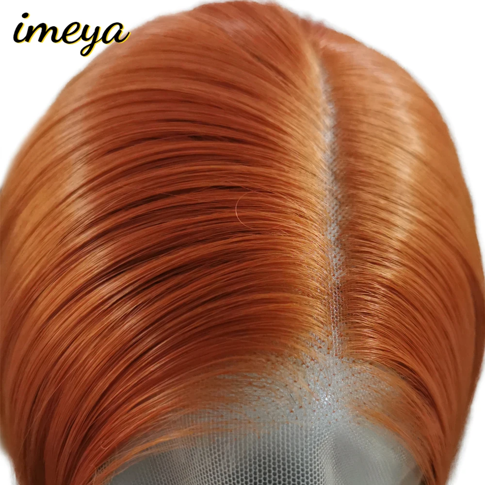 FANXITON, 13x6, парик на кружеве, синтетические волосы, Омбре, парики на шнуровке, зеленый парик, два тона, синтетический парик на кружеве, высокотемпературное волокно