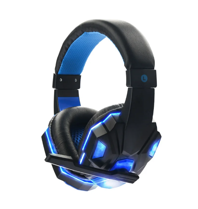 

Bass Stereo Gamers Headphones Earphone Headphone Handfree Gaming Headphones for PC Laptop Notebook with Microphone Wholesale