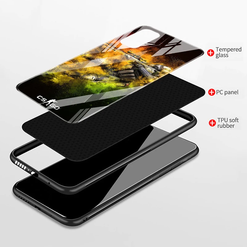 Tempered Glass Cover Popular Games Csgo For Samsung Galaxy S20 S10e S10 S9 S8 FE Plus Lite Ultra 5G Phone Case Shell images - 6