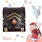 Аниме игра Genshin Косплей удар Klee рюкзак Лолита Высокая емкость Сумка симпатичная школьная сумка Хэллоуин реквизит подарки для детей и взрослых