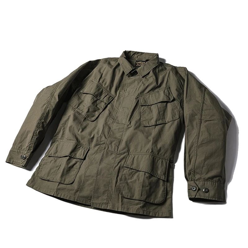 Нет в наличии США Вьетнам 1969 тропические боевые куртки пальто Рипстоп военная