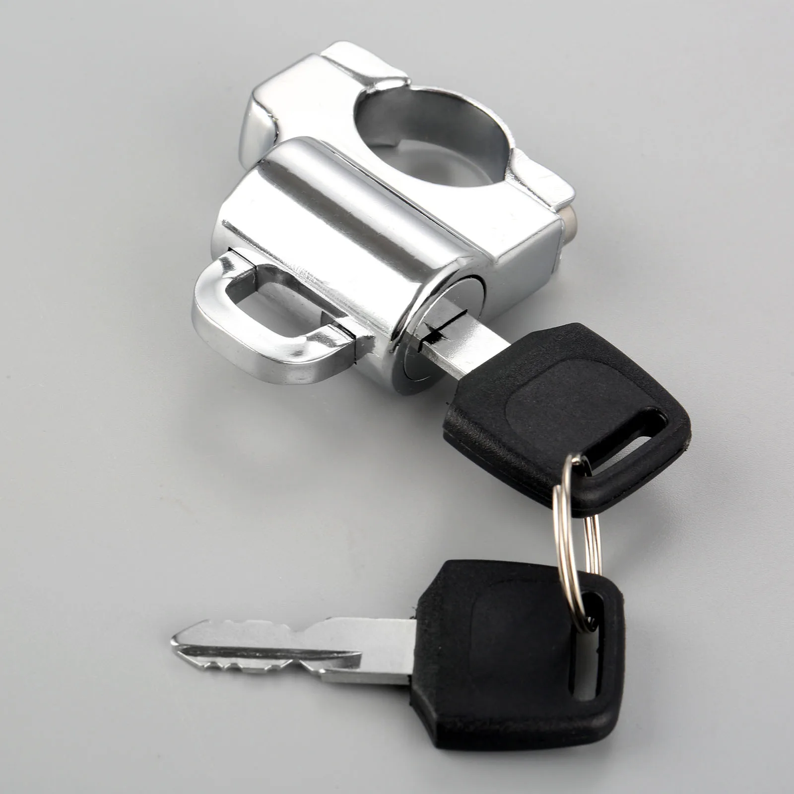 1 шт. Однорычажный замок для мотоциклетного шлема комплект ключей на крючок