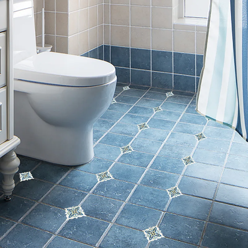 Самоклеящиеся наклейки для плитки 15 шт./компл. 8 х8 см водонепроницаемые съемные