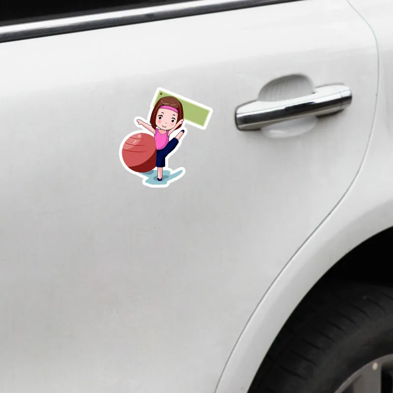 Ebdeckle Мода йога фитнес для Авто/бампер/окно/настенные наклейки DIY Декор CT6120 |